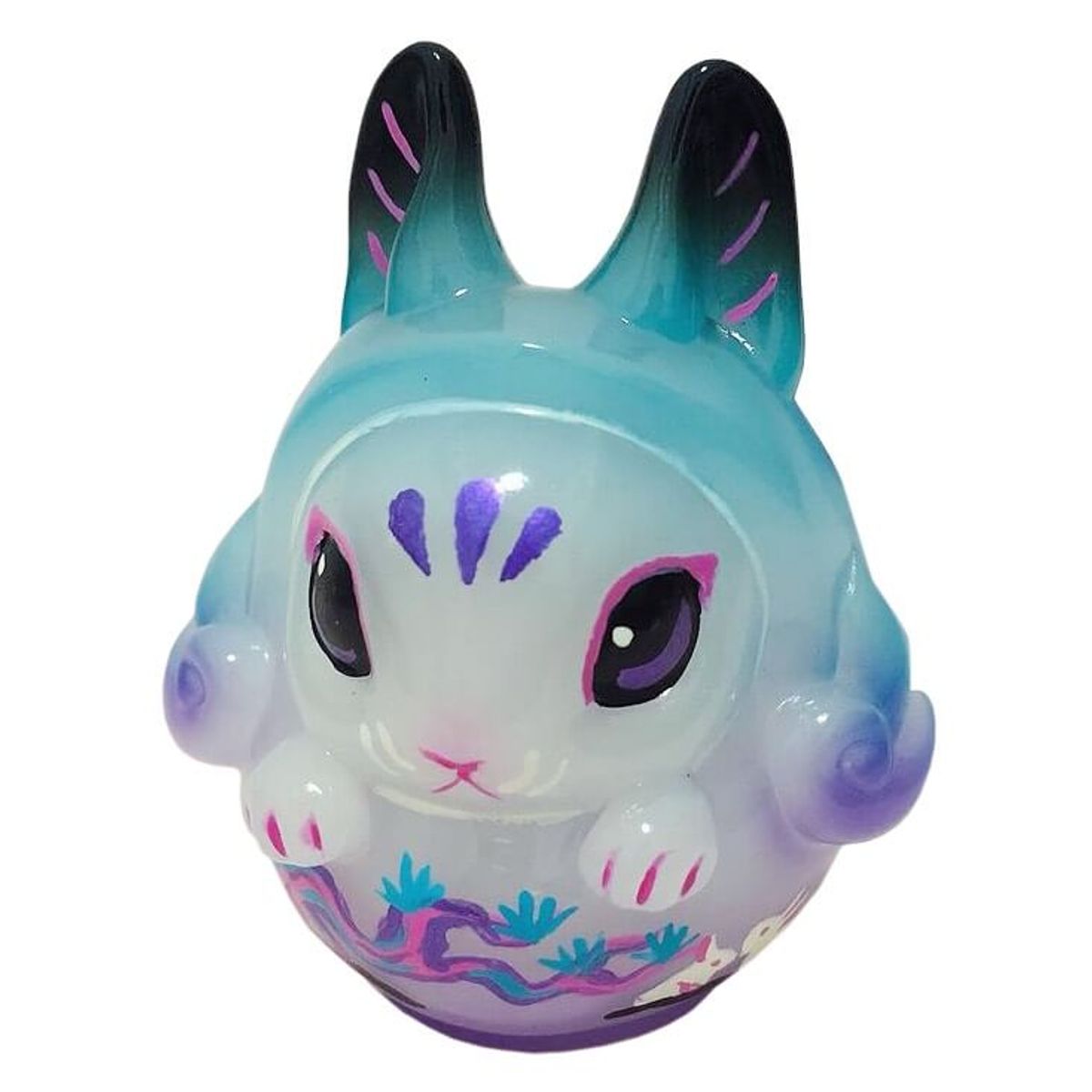 Rabbit Daruma Dark Forest