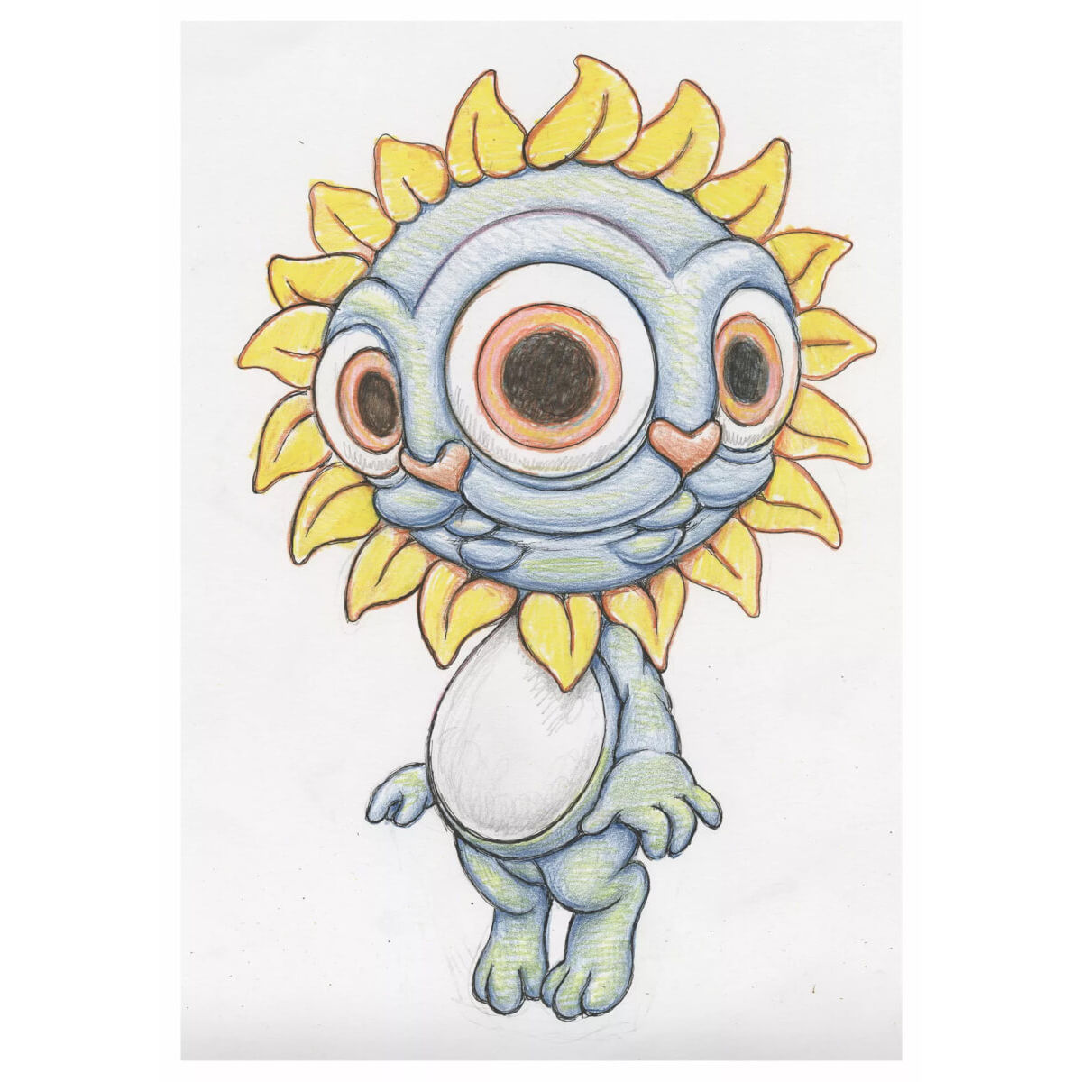 Rabbit Flower (Drawing)