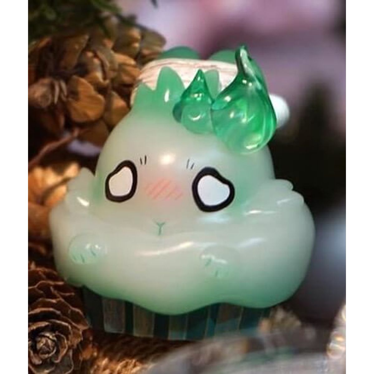 Raby Candle Fire Cupcake - Ghost Fire