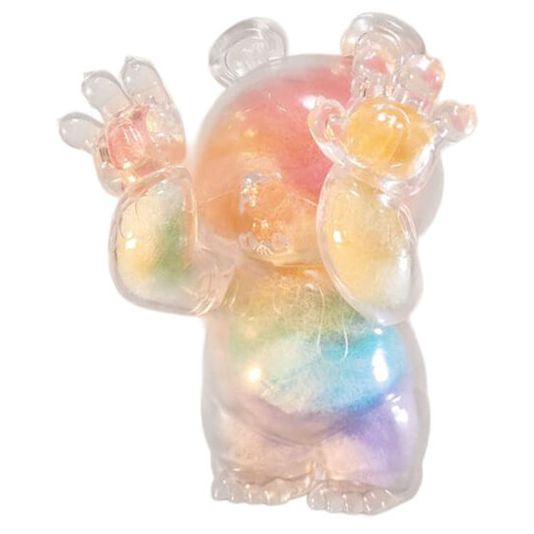 Rainbow Bubble Zoo Bear by Grape Brain