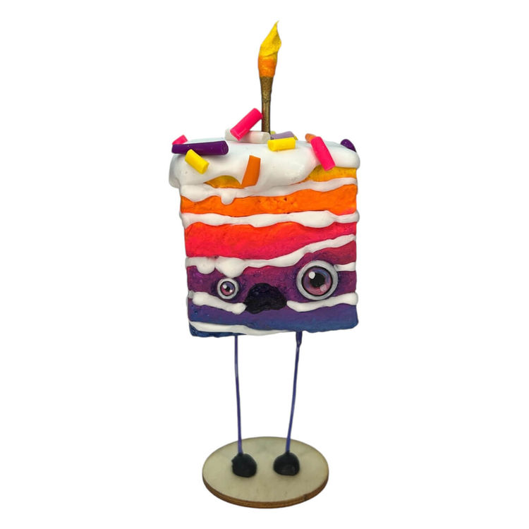 Rainbow Cake by Priscilla Marquez aka PriscillasArte 
