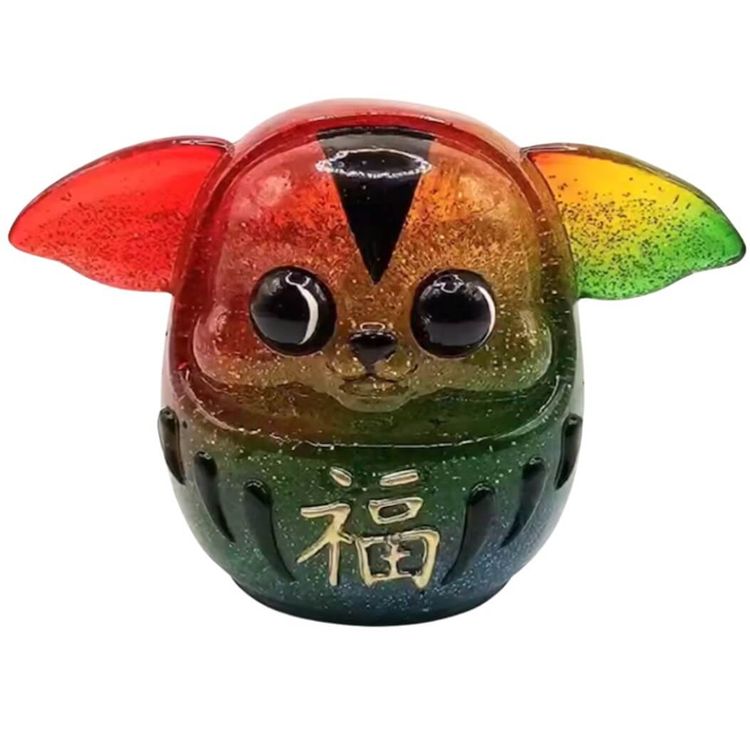 Rainbow Daruma Shoogs by BeRo's Way