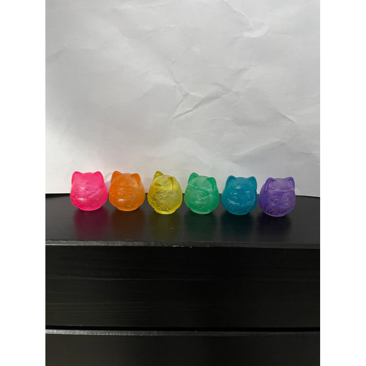 Rainbow Daruma tiny set  by Jenny Cherry