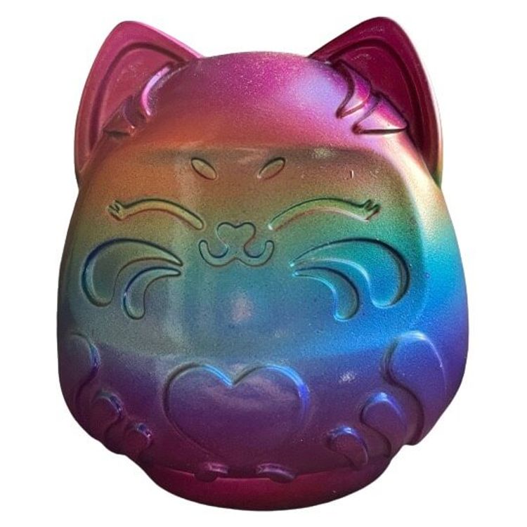 Rainbow Darumiau by Jenny Cherry