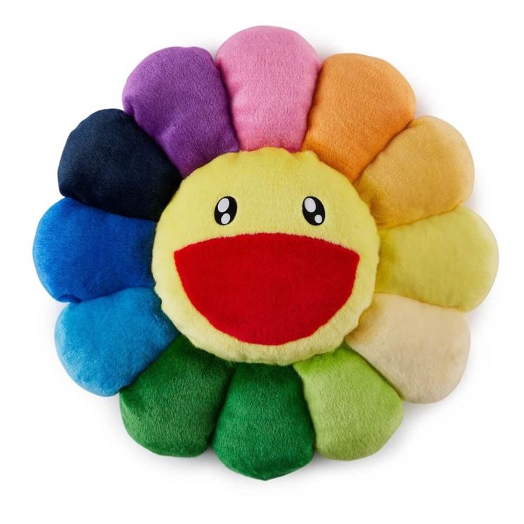 Rainbow Flower Plush - 30cm by Takashi Murakami
