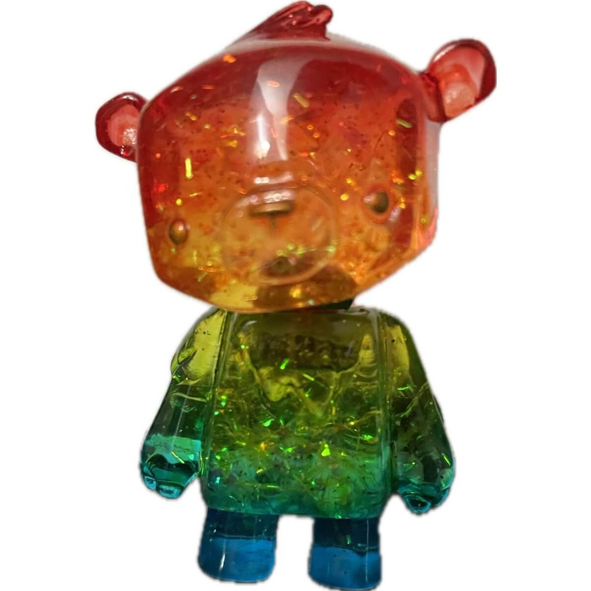 Rainbow Glitter Kuma Kub
