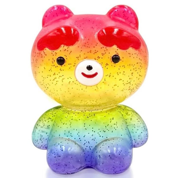 Rainbow Glitter Sitting Sobi Kun by Seo Miji