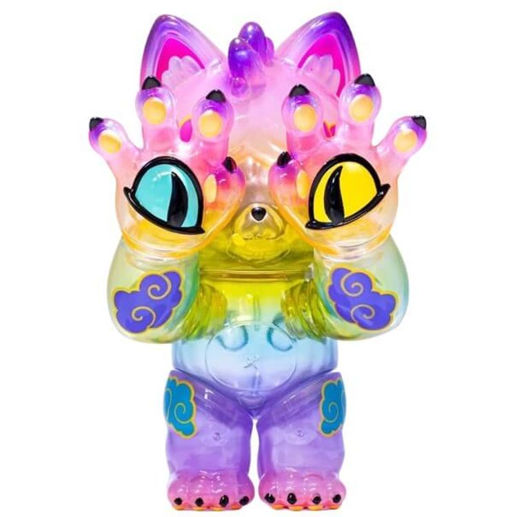 Rainbow Grandpa Hell's Cat Onigirl by Candie Bolton
