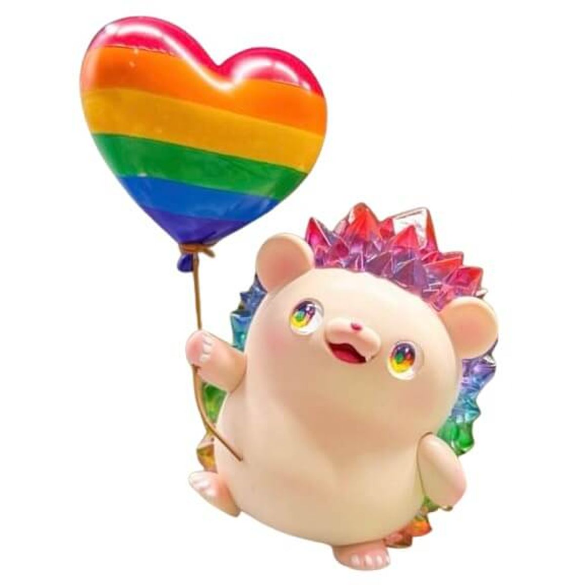 Rainbow Heart Hogkey