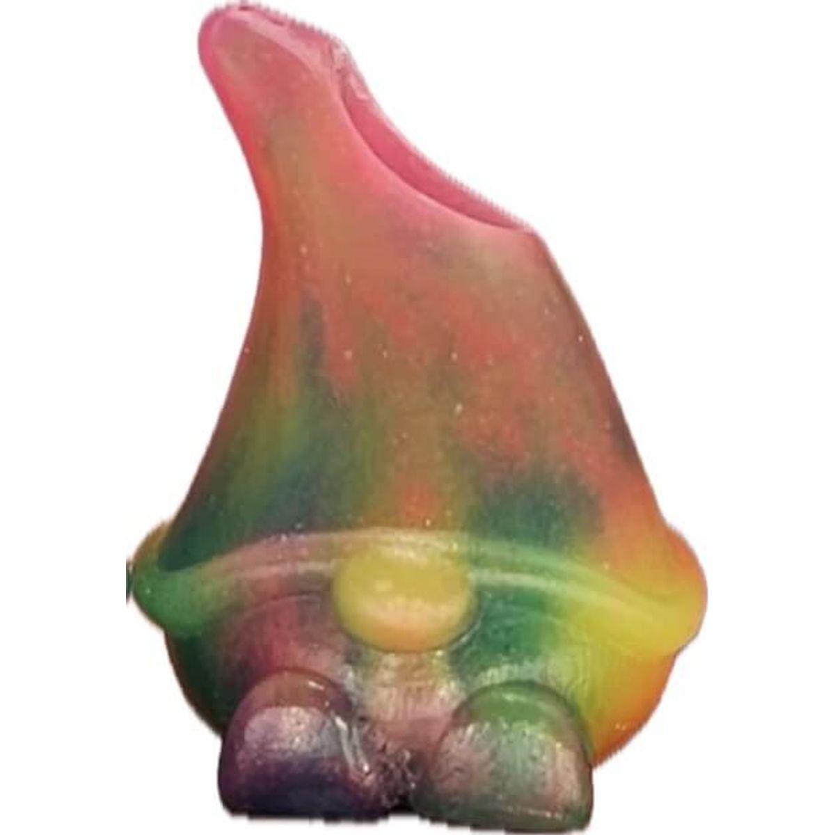 Rainbow Mind Melt Tinx Lanyard Bead