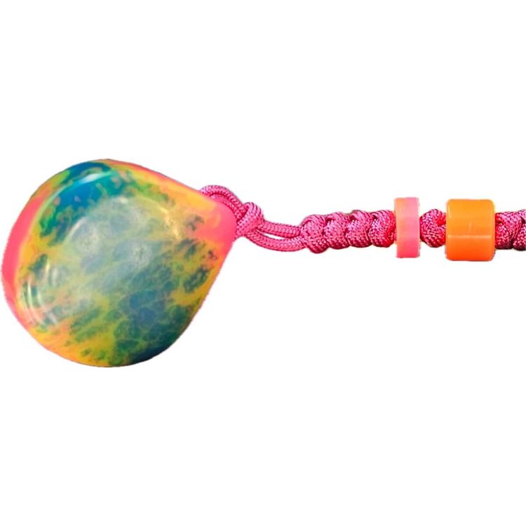 Rainbow Mind Melt Worry Boulder  by Glow Man Dan