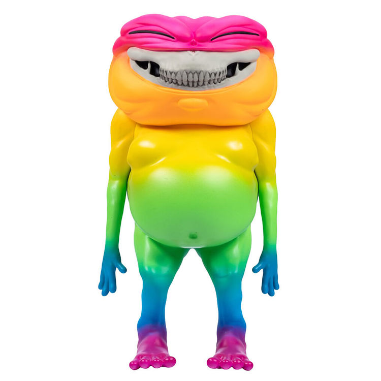 Rainbow Orion Grin (White Teeth) by Ron English