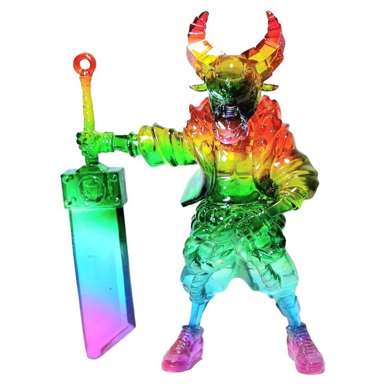 Rainbow Teen Buffalo by Kid Buffalo (Jerry Suratos)