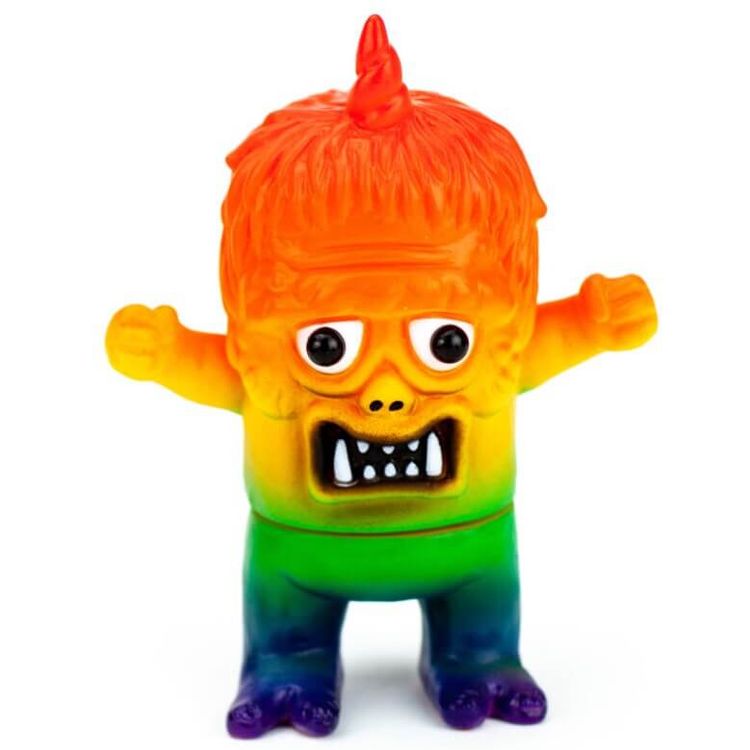 Rainbow Uglier Unicorn #3 (Red) by Rampage Toys (Jon Malmstedt)