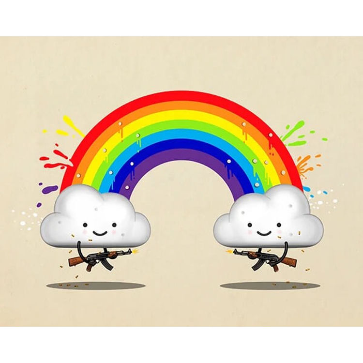 Rainbros I by Mike Mitchell