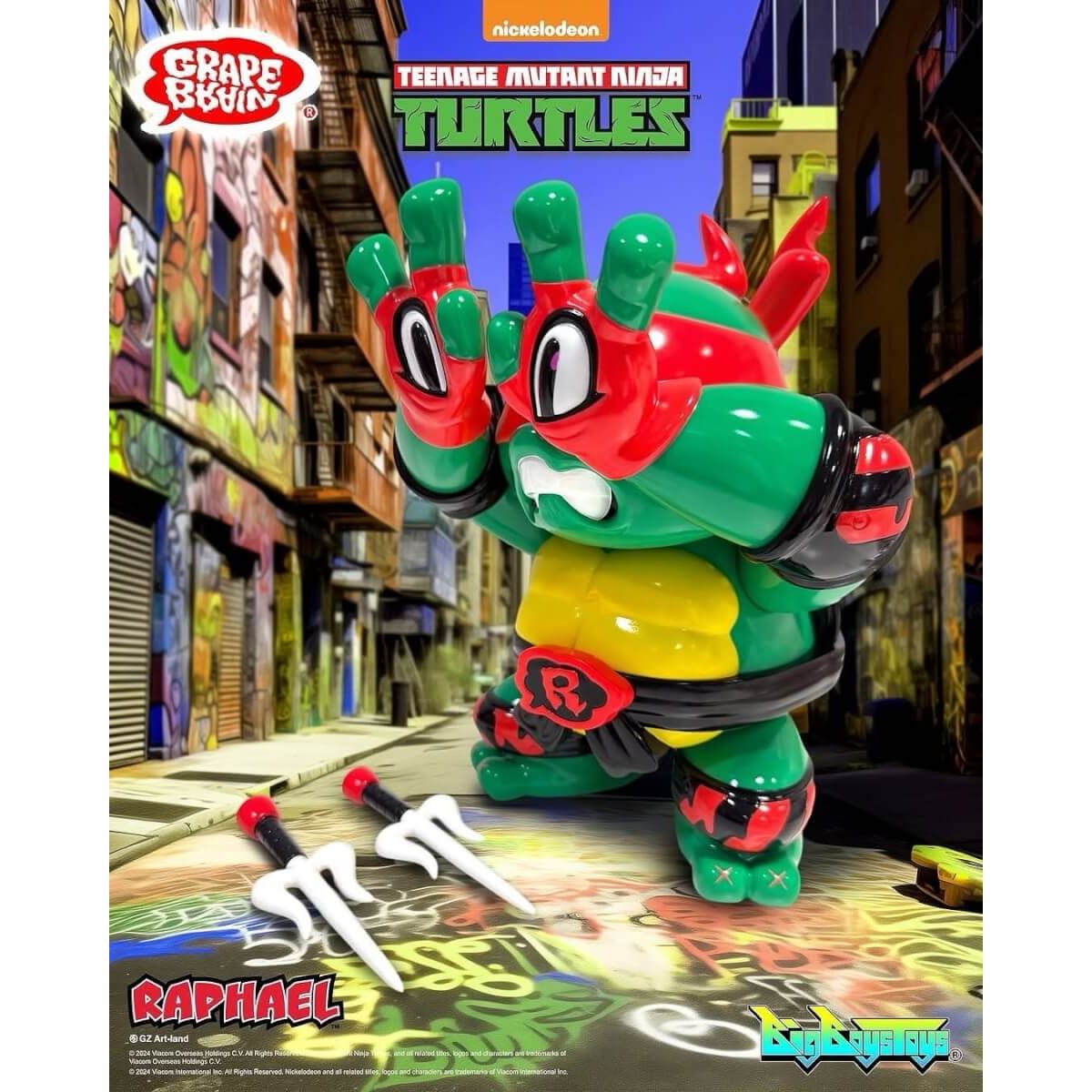 Raphael x Grape Brain : Bulkyz TMNT