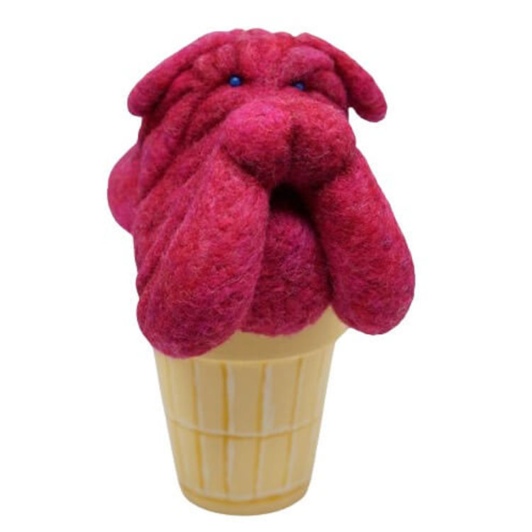 Raspberry Shar Pei by Justin Alan Volpe (POPprolific)