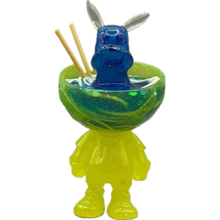 Raw-Man Poke Bowl (Pika Blue) by Hot Actor (Reb Allen)