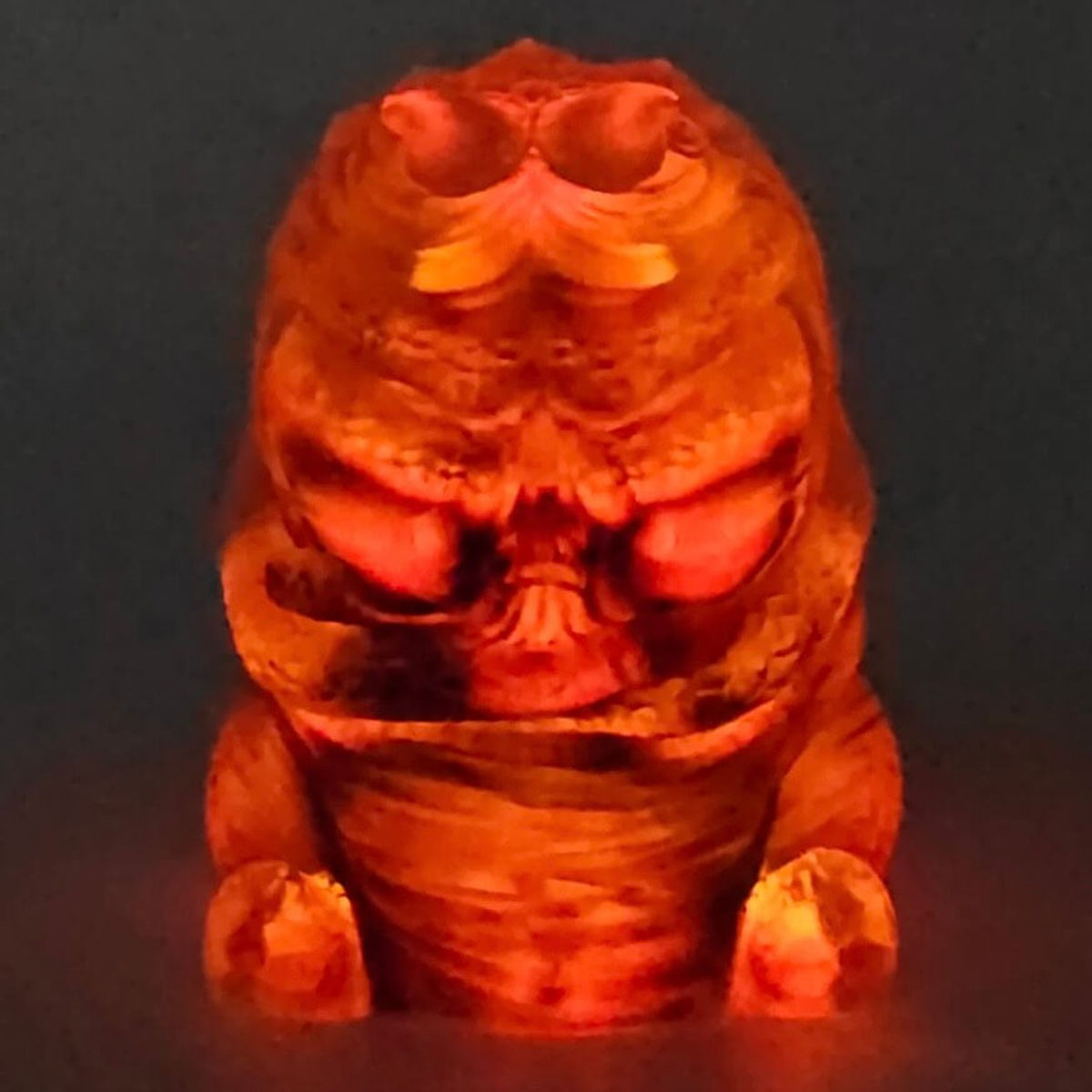 Red - Double Cast Gus Large Lanyard Bead