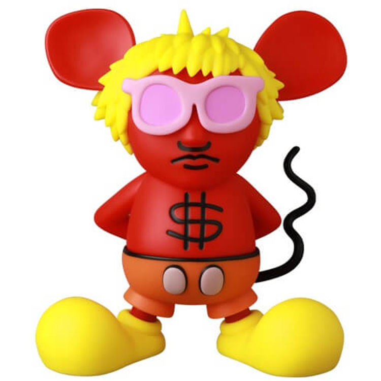 Red Andy Mouse VCD by Keith Haring