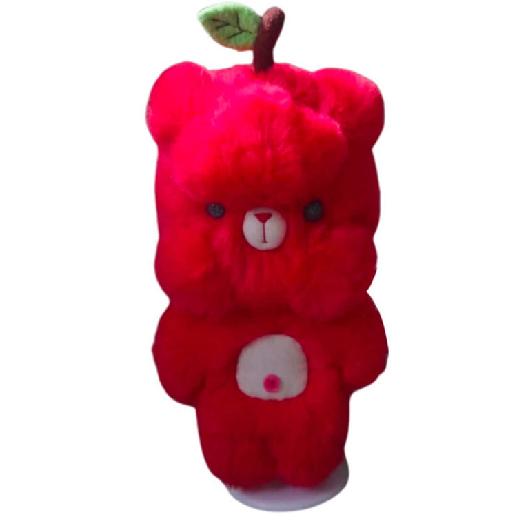 Red Apple Cloud Bear by Pandaeyes Handmade
