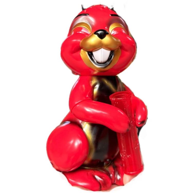 Red Bong Bunny by Frank Kozik