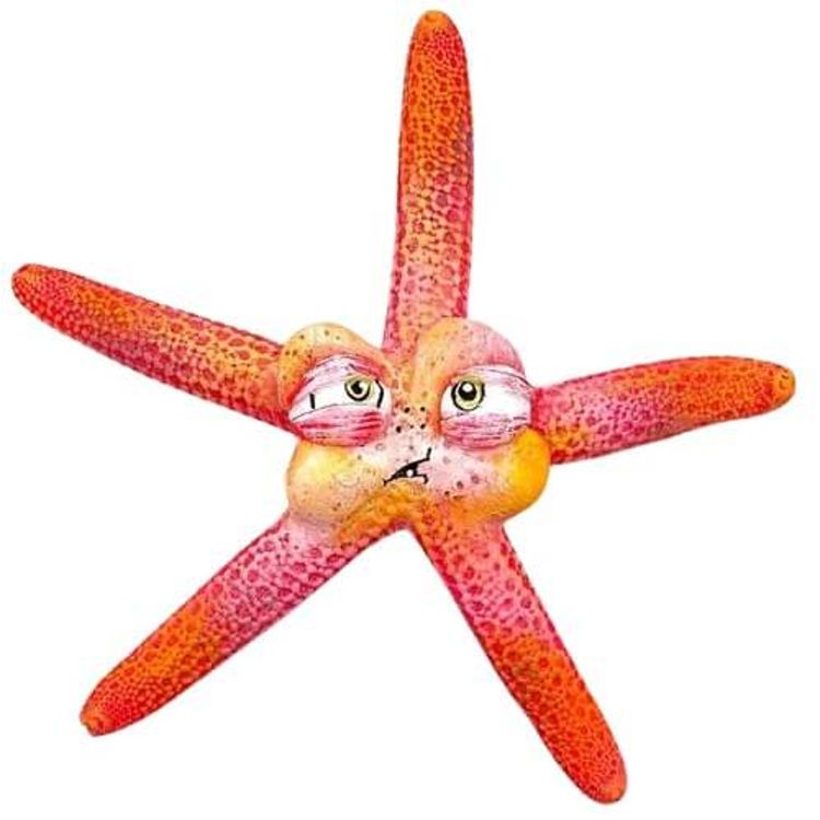 Red Buncha Starfish by One Eyed Girl (Kasey Tararuj)