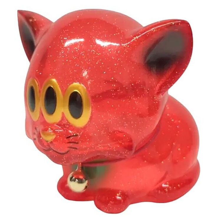 Red Calm Cat by Art Junkie (Shinichiro AJ Kato)