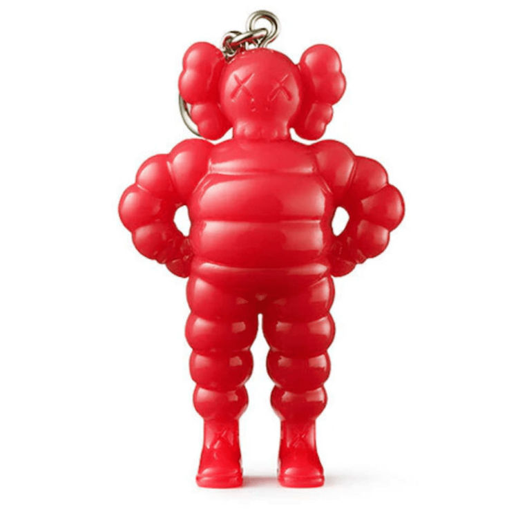 Red Chum Keychain by Kaws (Brian Donnelly)