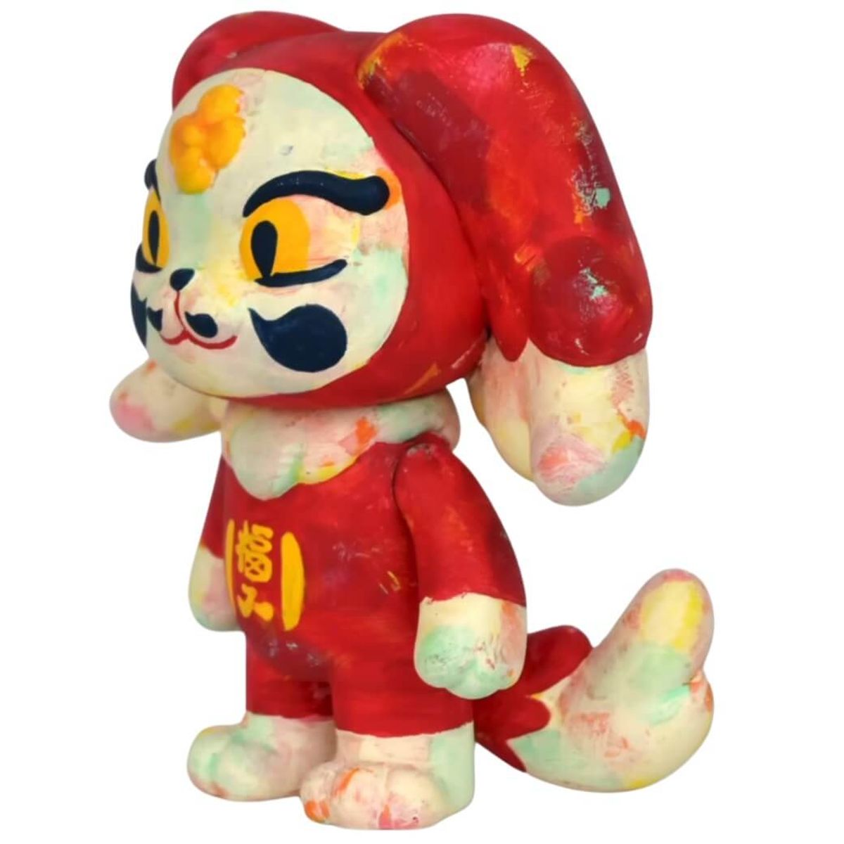 Red Daruma Zing Zing
