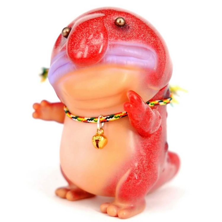 Red Glitter Blobfish by Red Hot Style