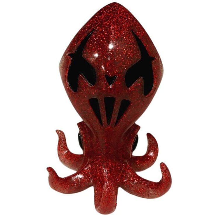 Red Glitter Hexxi by Mike Pipitone