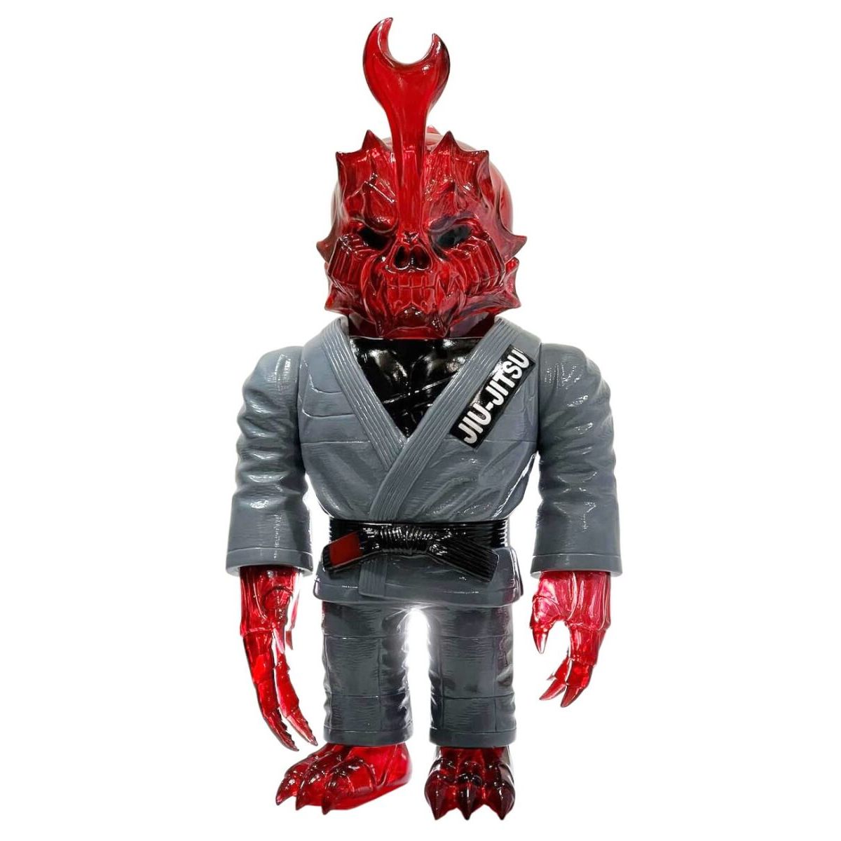 Red Gray Skull Beetle