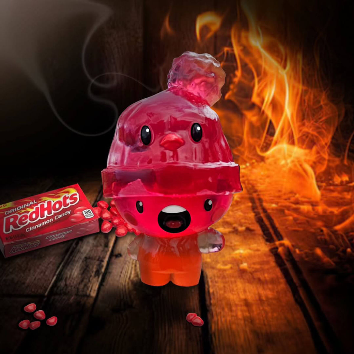 Red Hot Beanie Boys GID