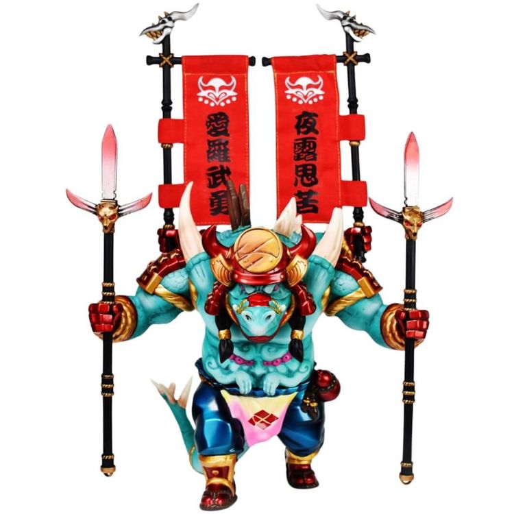 Red Lotus Warrior Version 劍龍牛鬼 - Demon Craft x Dino Gangster by DemonCraft (Scotty Wang)