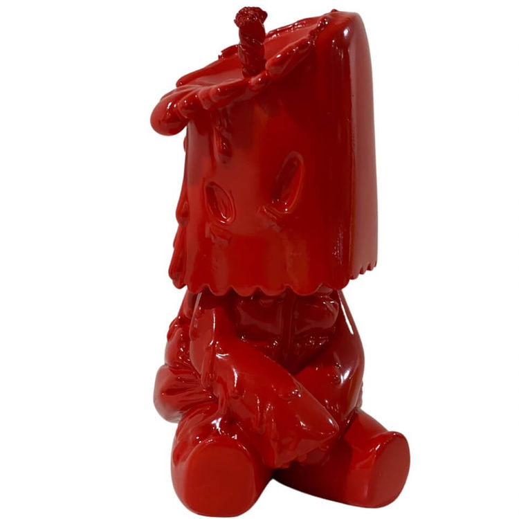 Red Melting Bez-Ben by Oodplex