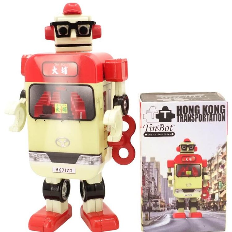 Red Mini Van TinBot by TinBot