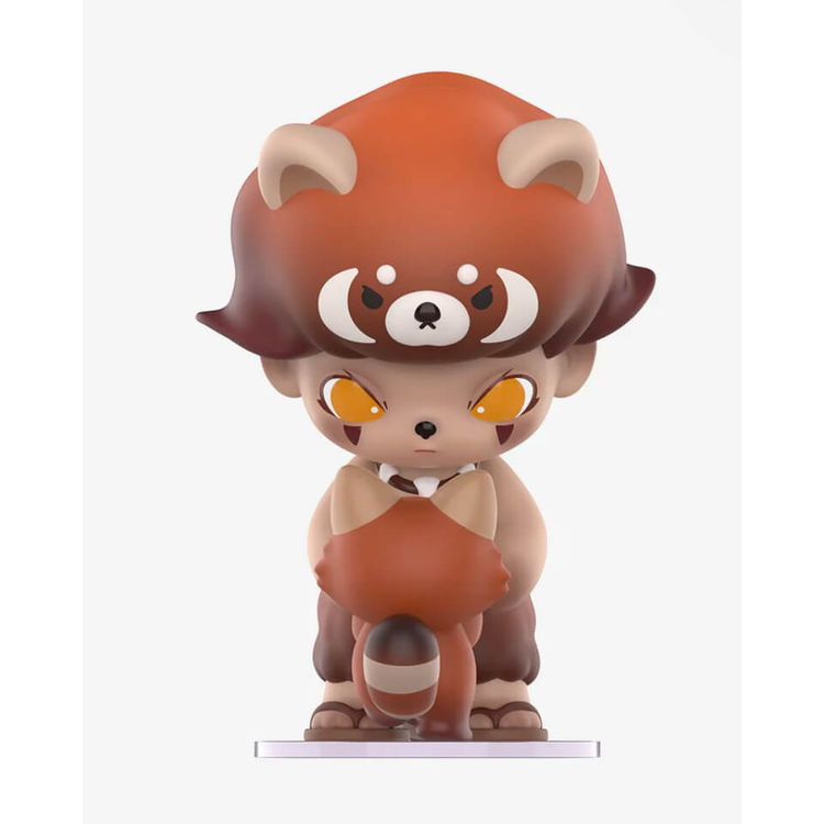 Red Panda With Apple by Dimoo World (Ayan Tang)