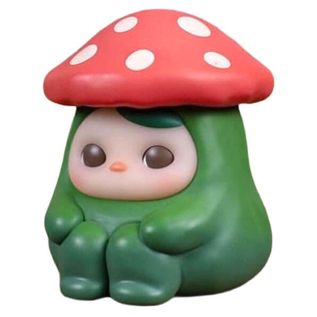 Red Poka Mushroom Pucky Beani
