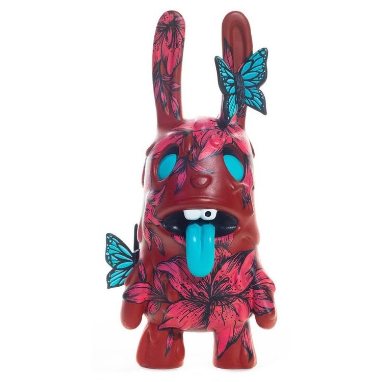 Red Renaissance Zombie Bunny by Fetch for Donuts (Aleana Soto)
