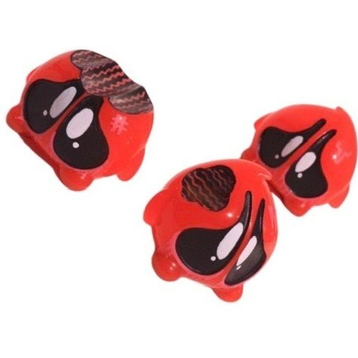 Red Sad Cartoon Bites