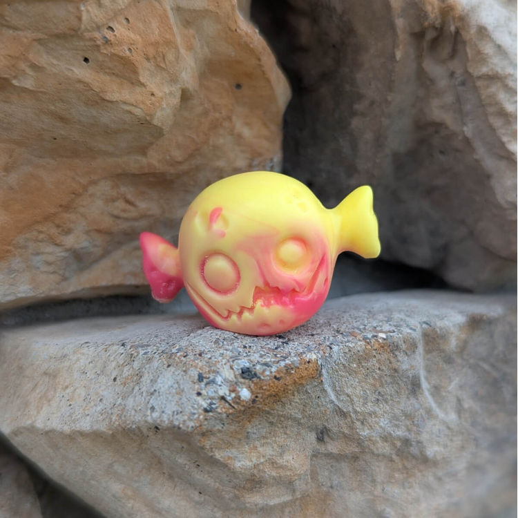 Yellow/Red Swirl Rotty Candy  by Ghost Fox Toys