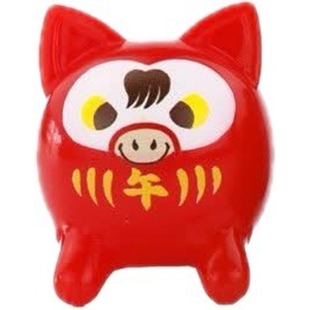 Red Year of the Horse Cat Daruma