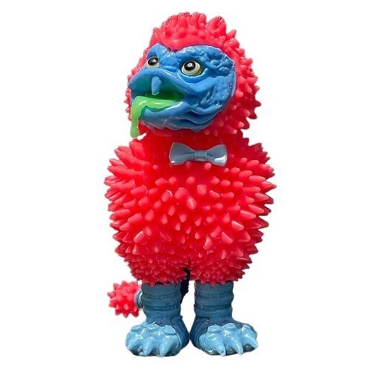 Red & Blue Fancy Kaiju Tommy Goo by John Gebbia
