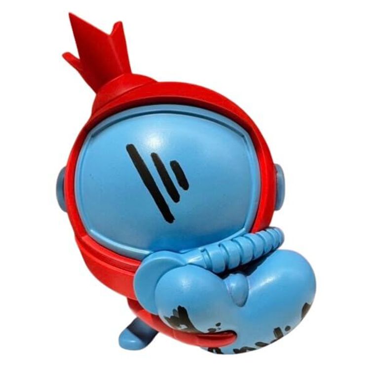 Red & Blue Jae the Lovestronaut by Jae Martin