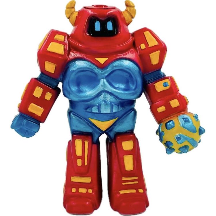 Red & Blue Zugaizor Robot by TRASH TOYS