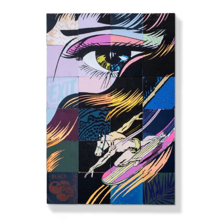 Reflection Kiss by FAILE