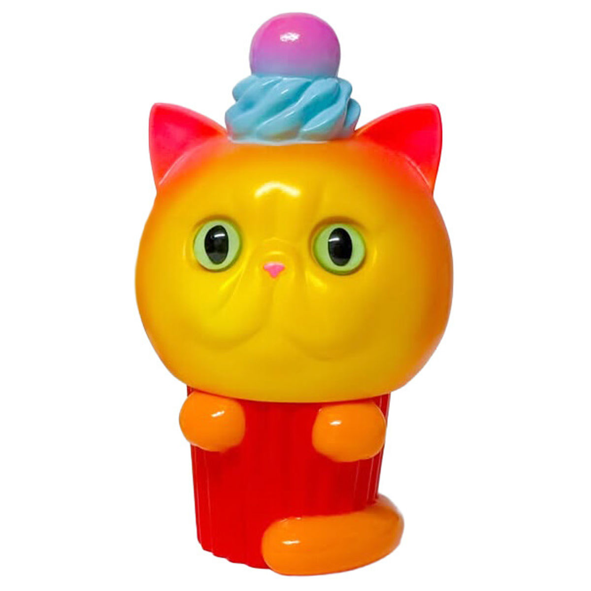 Refreshment Cat Cupcake Orange