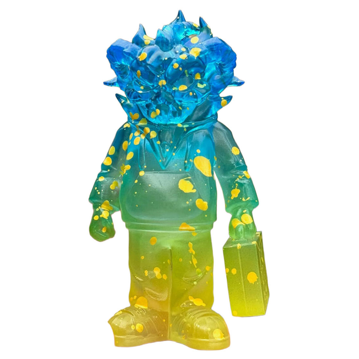 Regulator Warden (Gradient Clear To Blue Yellow Splatter)