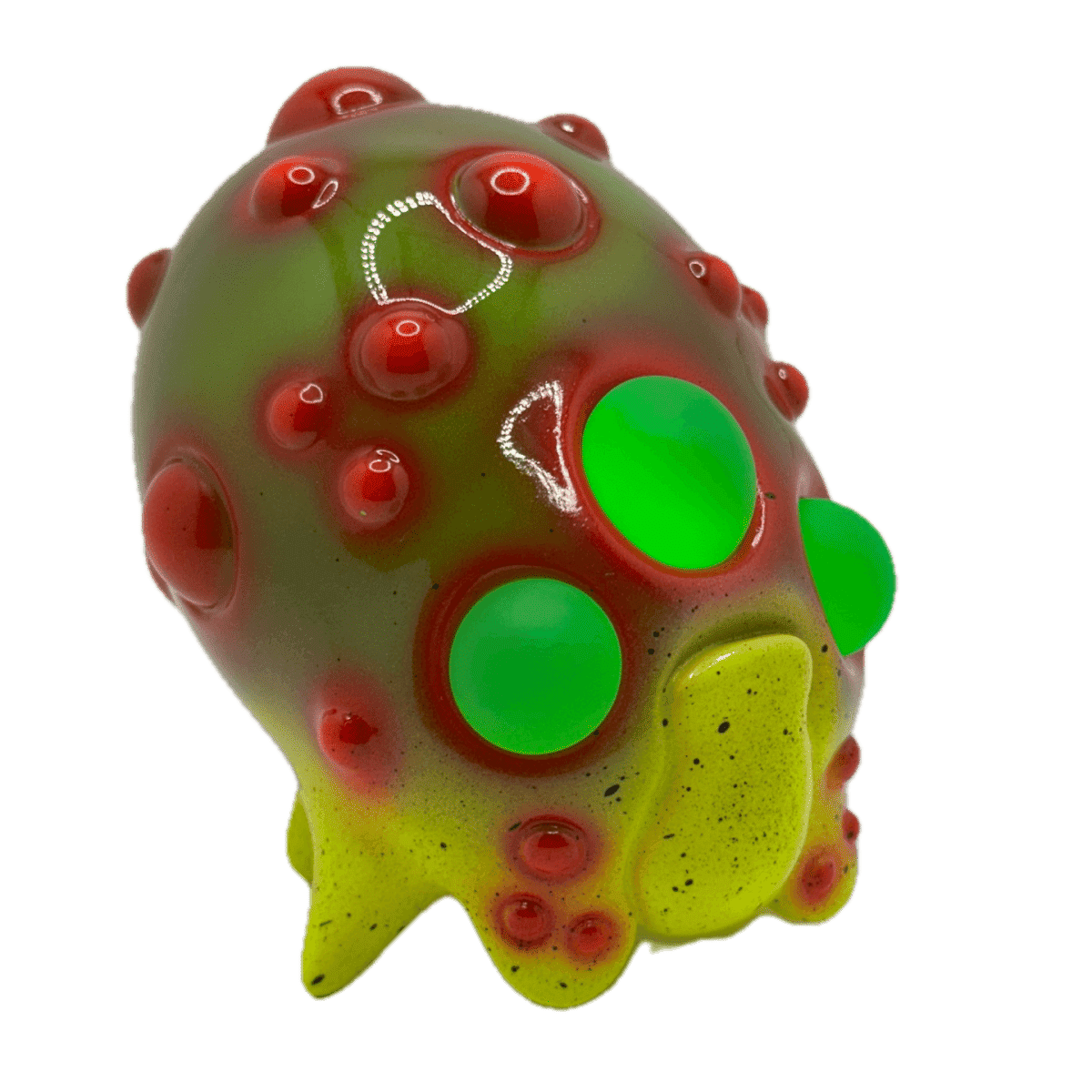 Resin Casted and Airbrushed Cortex Glorble